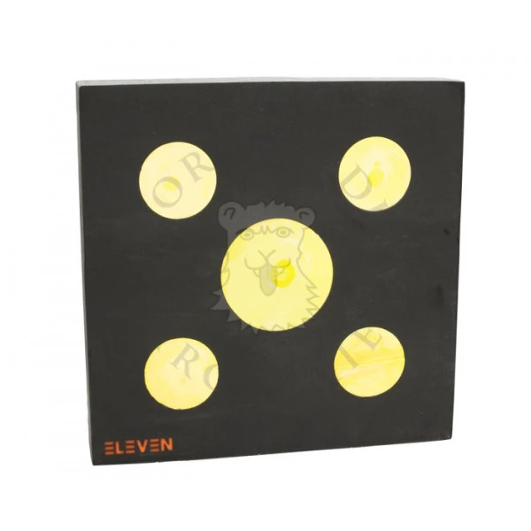 ELEVEN - Cible Mousse 5 Centres 125x125x20 Cm 3 ELEVEN - Cible Mousse 5 Centres 125x125x20 Cm