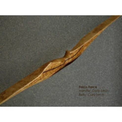 FALCO - Longbow FORCE VINTAGE CARBON 70" -Arc Et Flèche Boutique falco arc longbow force vintage 64 10