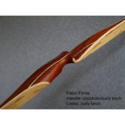 FALCO - Longbow FORCE VINTAGE CARBON 70" -Arc Et Flèche Boutique falco arc longbow force vintage 64 11