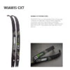 WIAWIS - Branches CX7 Carbon Foam -Arc Et Flèche Boutique wiawis branches cx7